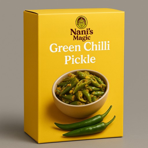 Nani’s Magic Green Chilli Pickle (250gm)